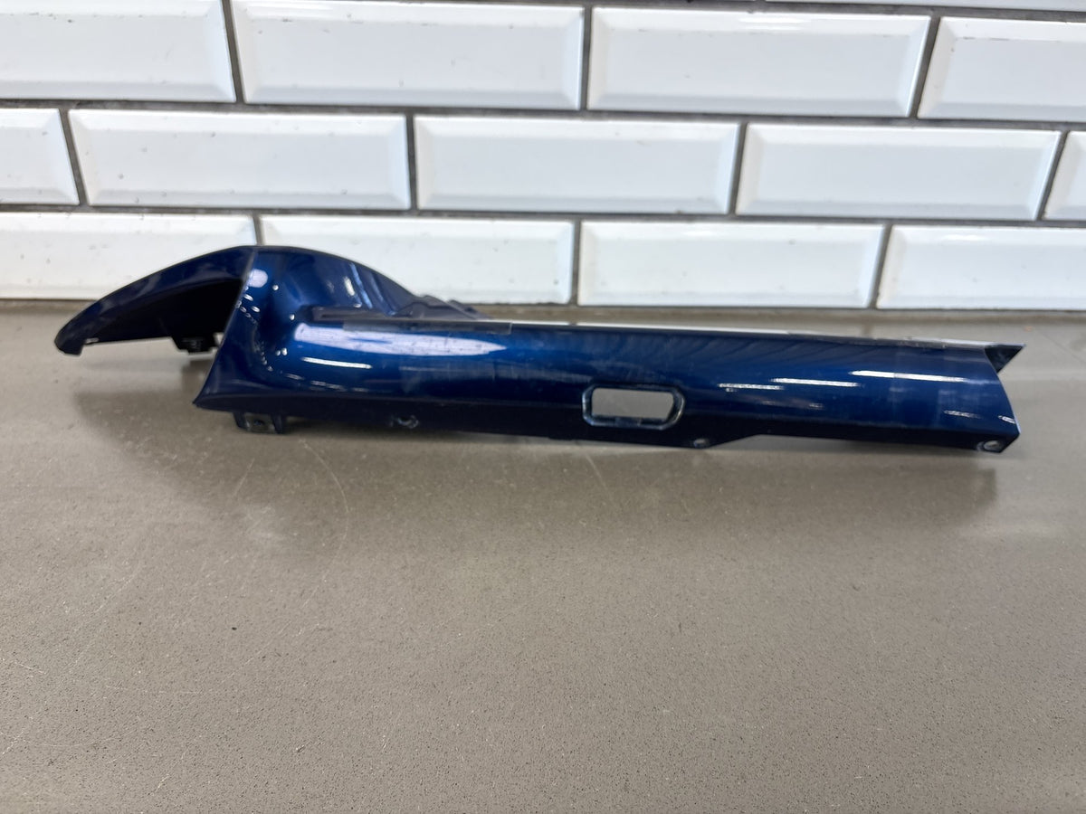 2006-2013 Yamaha FJR1300 Right Tail Side Cover Blue Cracked OEM 3P6-2472K