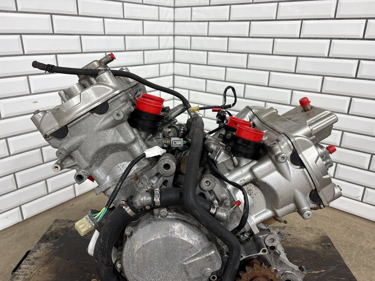 2002 Honda Interceptor 800 VFR800 VTEC Engine Compression Tested Road Rash OEM