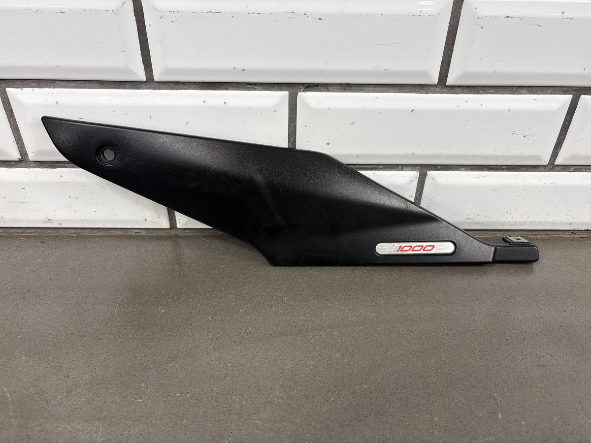 2009 Aprilia RSV 1000 R RSV1000R Left Tank Side Fairing Cover Black OEM