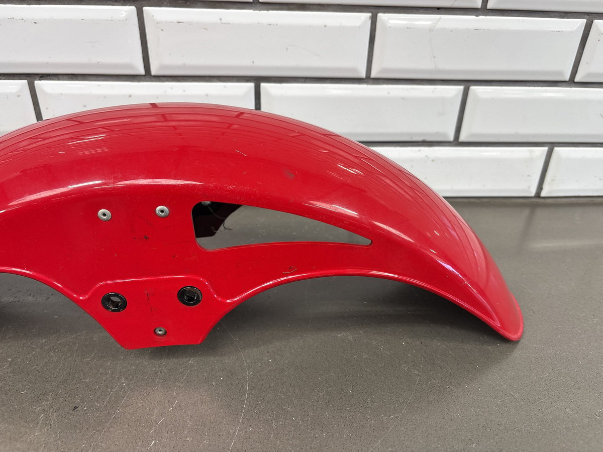 1983 Kawasaki GPZ750 ZX750A Front Fender Mudguard Red OEM