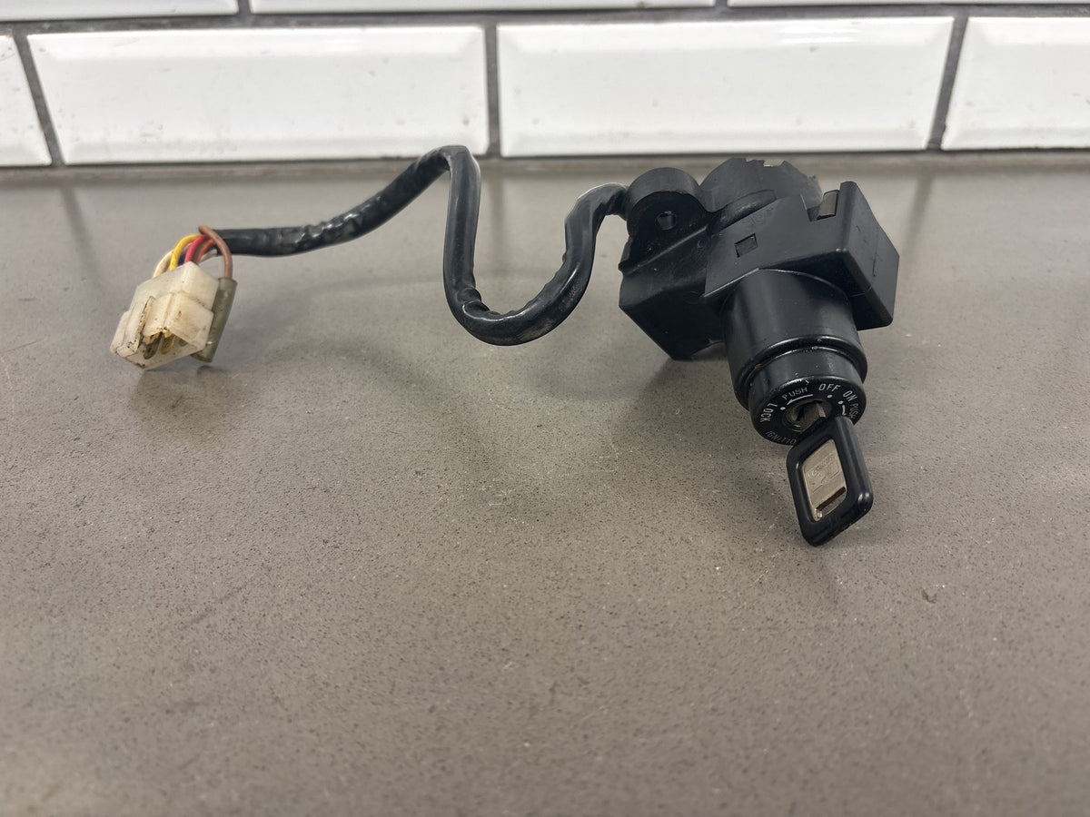 1990-1993 Kawasaki ZX-11 ZX1100C Lockset Ignition Switch Gas Cap Seat Lock Key