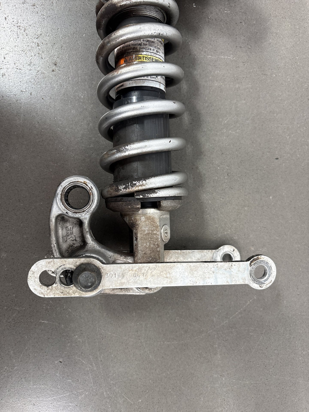 03-09 Suzuki SV650 SV650S Rear Shock Absorber OEM 62100-17G90-28W