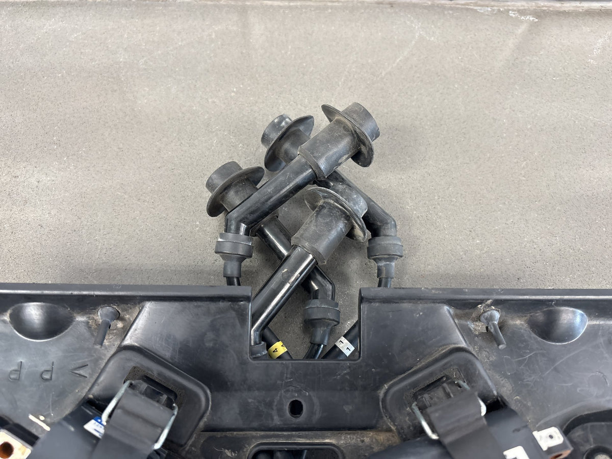 1999-2007 Yamaha YZF600R Ignition Coil Set Plug Wires Caps Holder Tray OEM