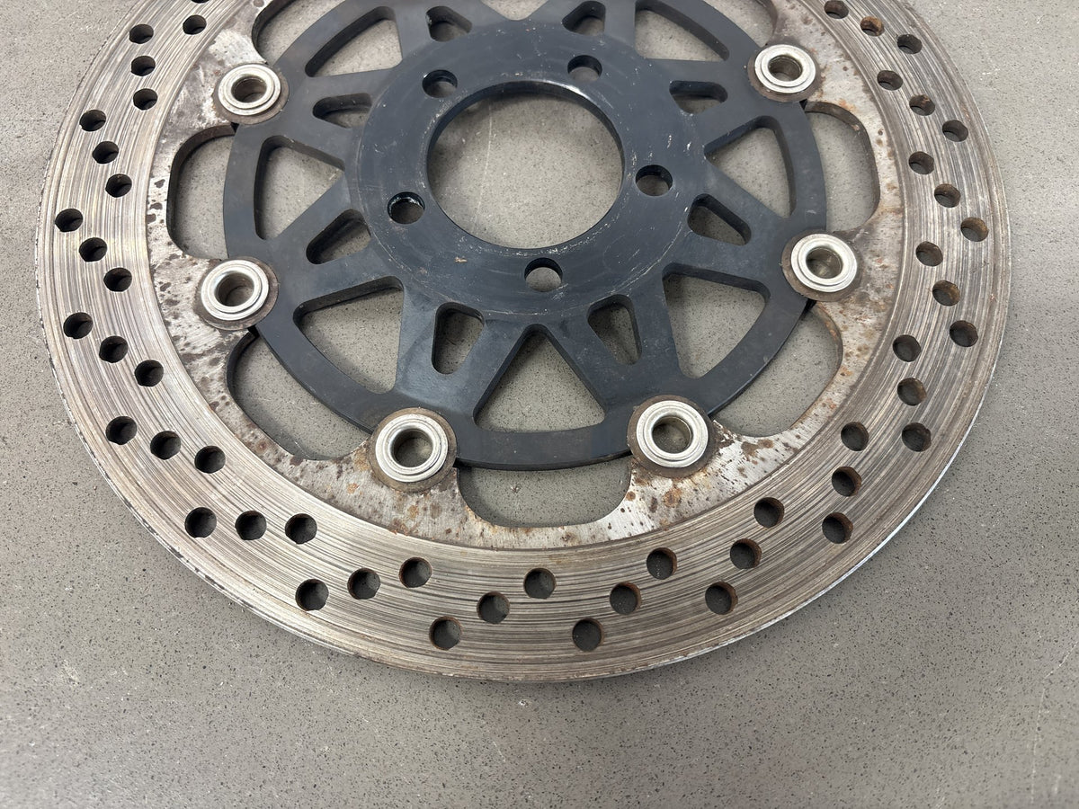 90-91 Kawasaki Ninja ZX-11 ZX1100C Right Front Brake Disc Rotor 41080-1285-FF