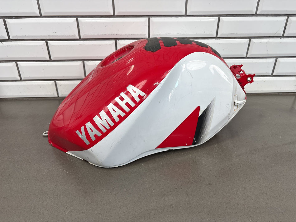 1999-2002 Yamaha YZF-R6 Fuel Tank Gas Tank Red White OEM