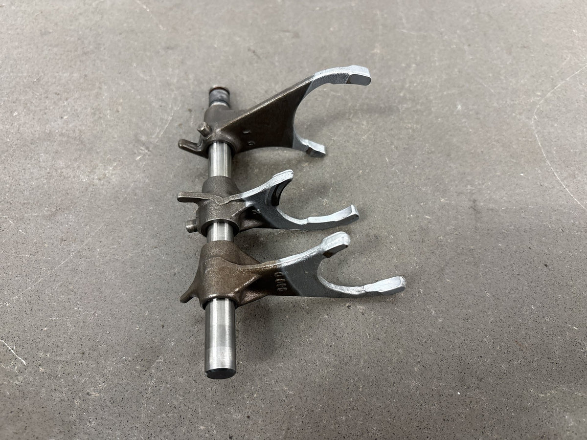 1995 Triumph Daytona 1200 Transmission Shift Forks with Rails OEM