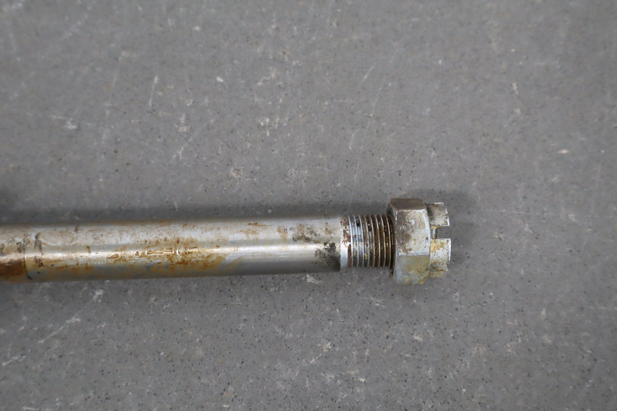 1973 Yamaha RD350 Rear Axle Pivot Bolt Nut Chain Adjusters Assembly OEM