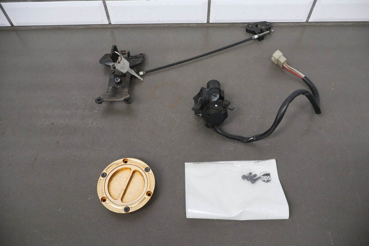 2008-2012 Kawasaki Ninja 250R EX250 Ignition Lockset Key Set OEM EX250J