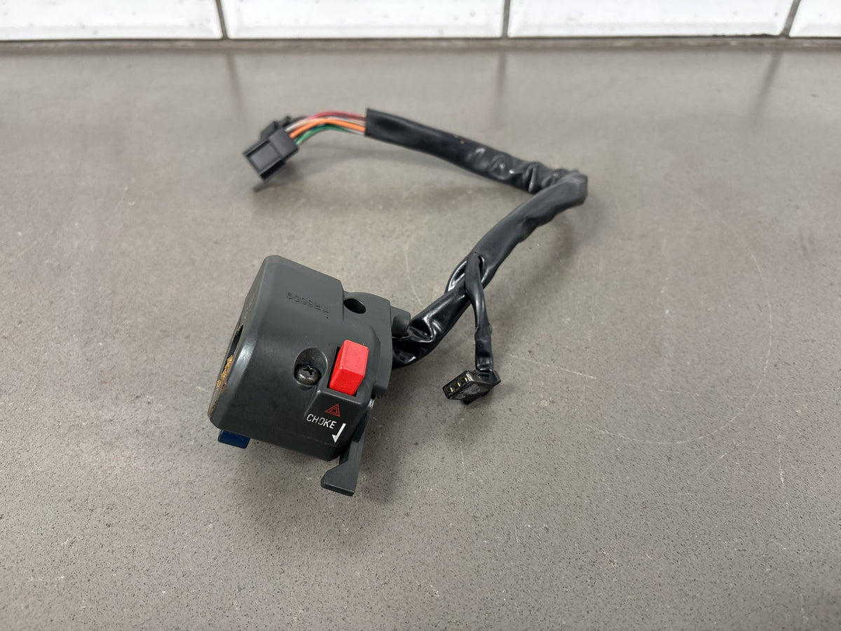 1990-1993 Kawasaki Ninja ZX-11 ZX1100C Left Handlebar Switch Housing 46091-1533
