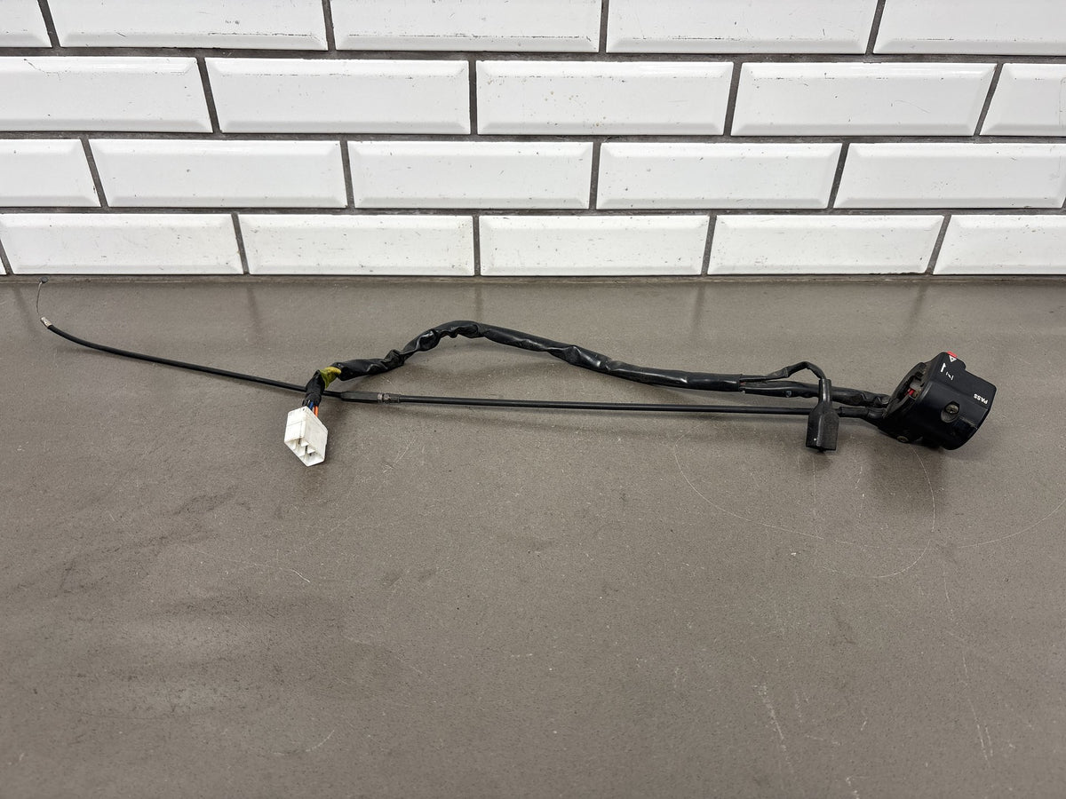 1995 Triumph Daytona 1200 Left Handlebar Switch with Choke Cable OEM