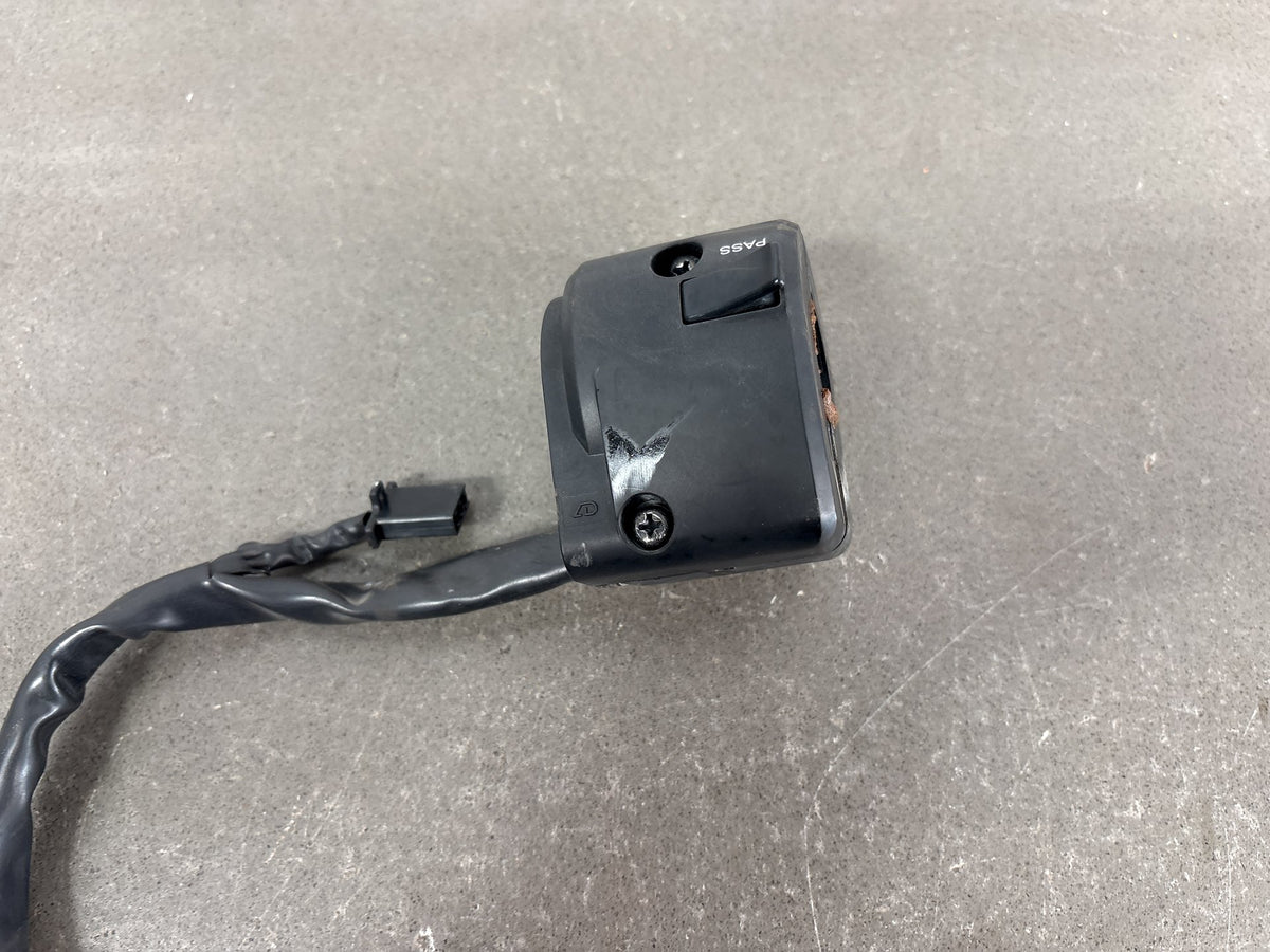 20-22 Kawasaki Ninja 650 EX650 Left Handlebar Switch Housing (Black) 46091-0489