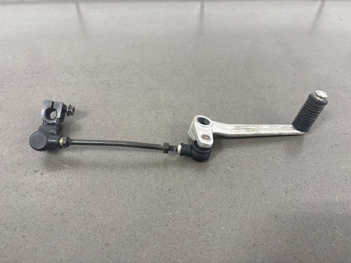 1990-1993 Kawasaki Ninja ZX-11 ZX1100C Shift Lever With Linkage Rod 13242-1283
