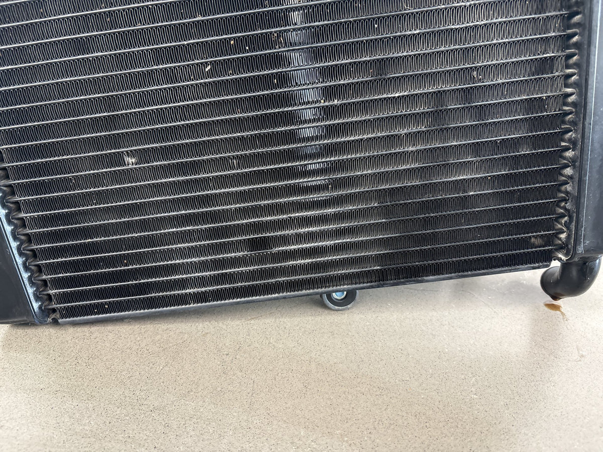 1999-2007 Yamaha YZF600R 3K Mile Radiator With Cap Engine Cooling Black OEM