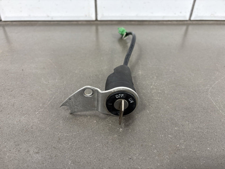 2000-2007 Suzuki DRZ400E DRZ400 Ignition Switch with Key and Bracket OEM