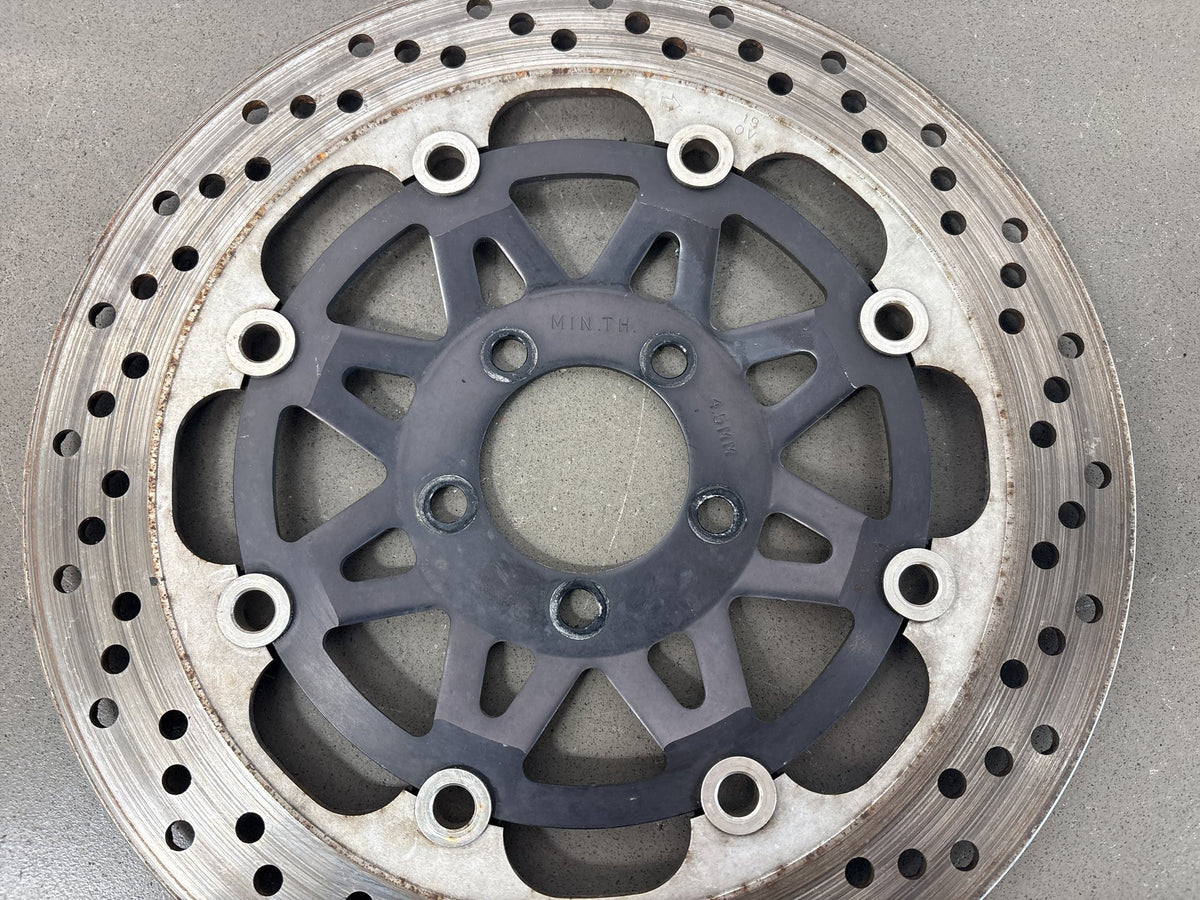 90-91 Kawasaki Ninja ZX-11 ZX1100C Right Front Brake Disc Rotor 41080-1285-FF