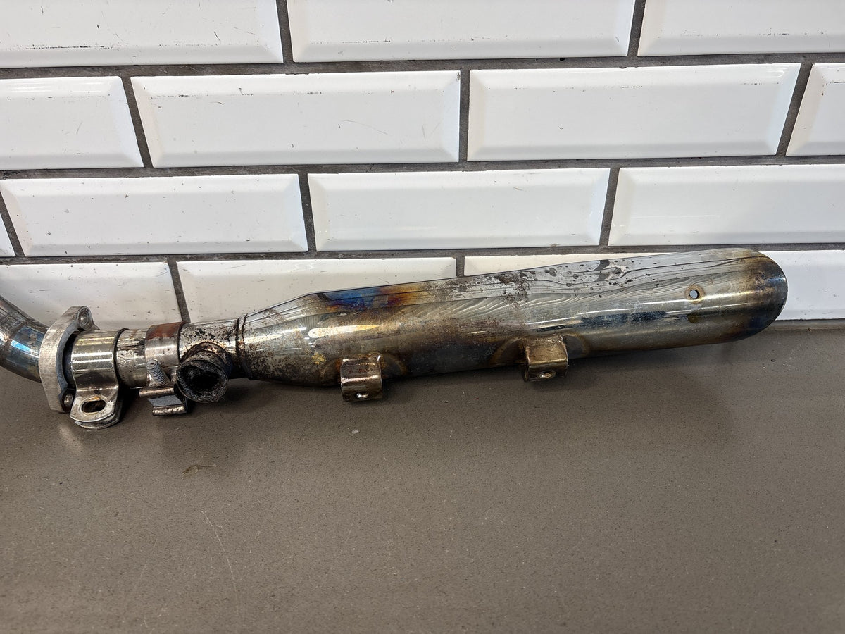 04-06 Harley Sportster XL883 1200 Screamin Eagle II Exhaust Pipes Mufflers