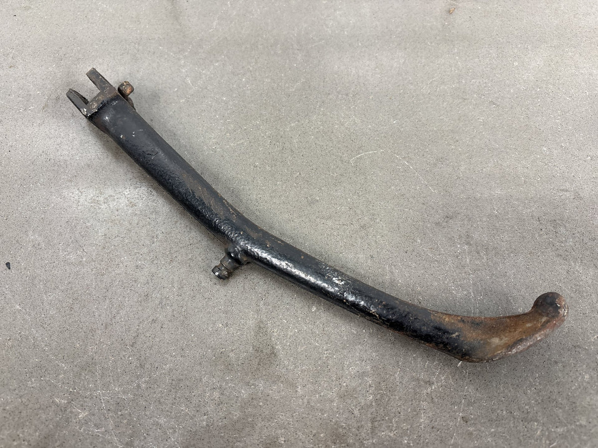1983 Kawasaki GPZ750 ZX750A Kickstand with Spring and Shift Lever Linkage OEM