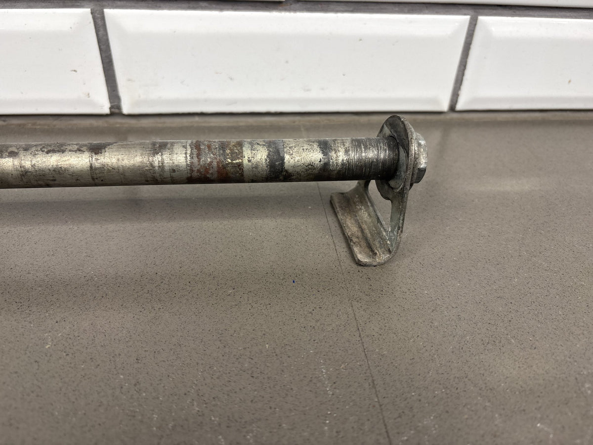 2005-07 Suzuki SV650 Rear Axle With Chain Adjusters Nut OEM 64711-17G10
