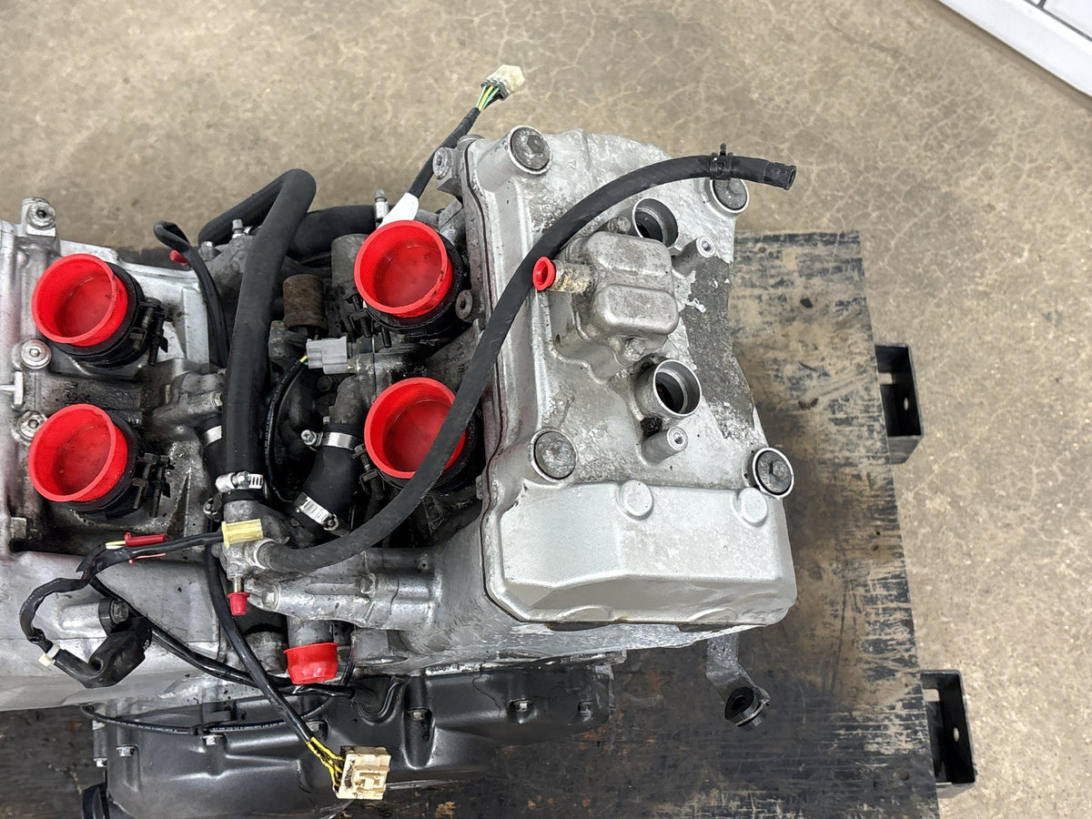 2002 Honda Interceptor 800 VFR800 VTEC Engine Compression Tested Road Rash OEM