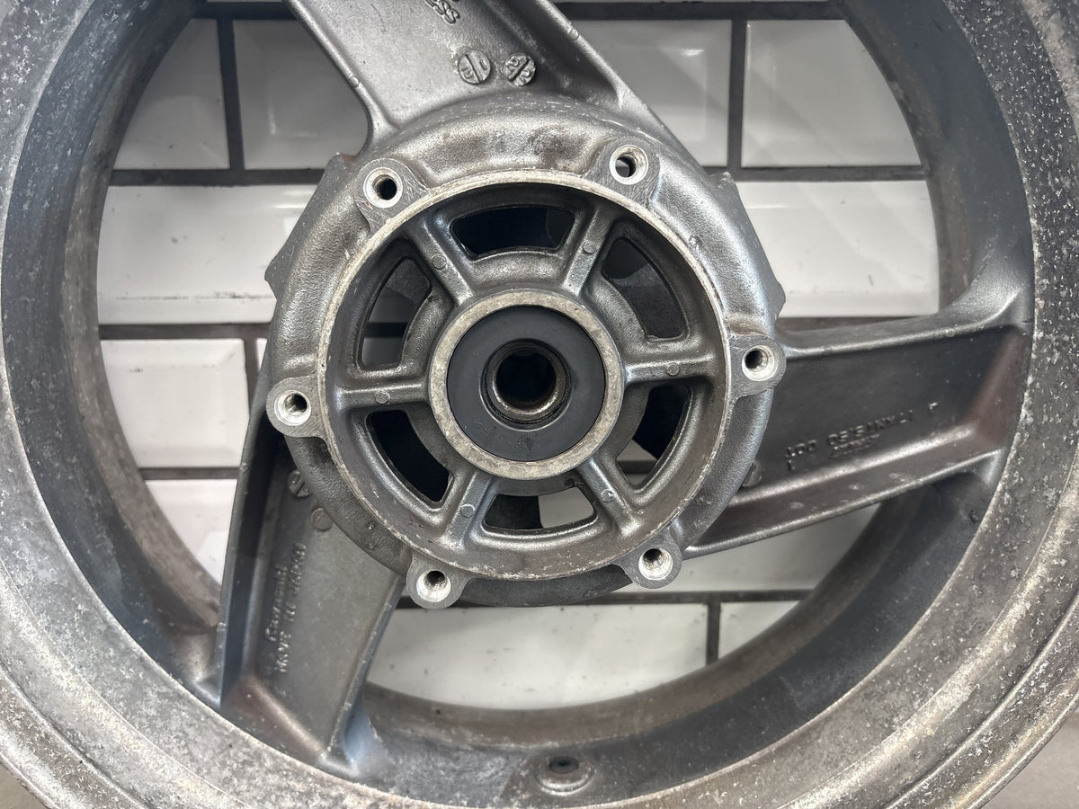 1990-1993 Kawasaki Ninja ZX-11 ZX1100C Rear Wheel Rim 17x5.50 OEM 41073-1464