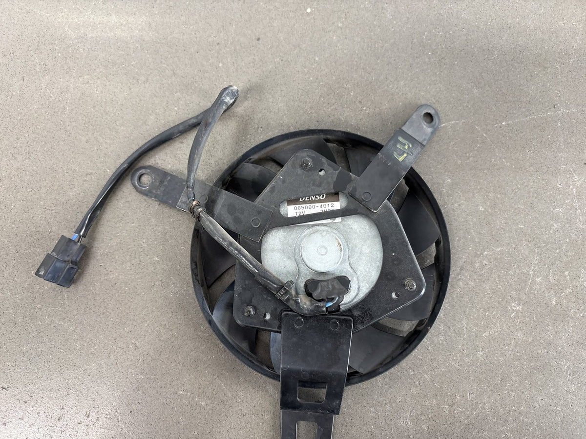 2006-2011 Yamaha FJR1300A Radiator Cooling Fans Pair Black OEM 3P6-12405-00-00