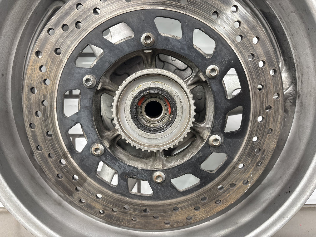 2004-2007 Yamaha FJR1300 Rear Wheel Rim 17x5.50 With Rotor ABS Ring Hub OEM