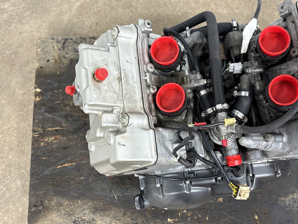 2002 Honda Interceptor 800 VFR800 VTEC Engine Compression Tested Road Rash OEM