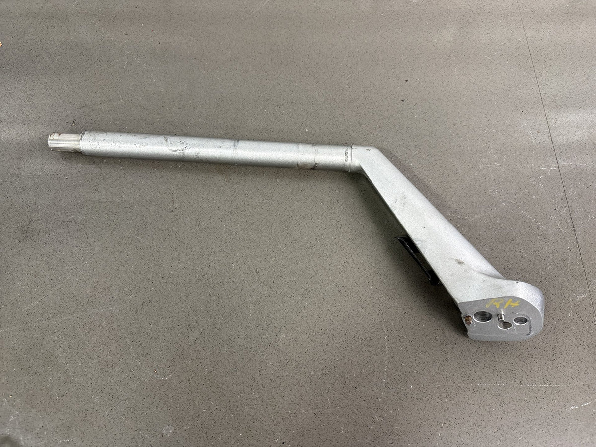 2006-2011 Yamaha FJR1300A Handlebars Pair Silver Scuffed OEM 3P6-26121-00-00