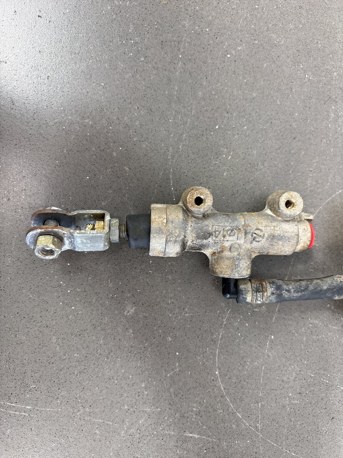1992 Kawasaki KX250 Rear Brake Master Cylinder with Reservoir OEM