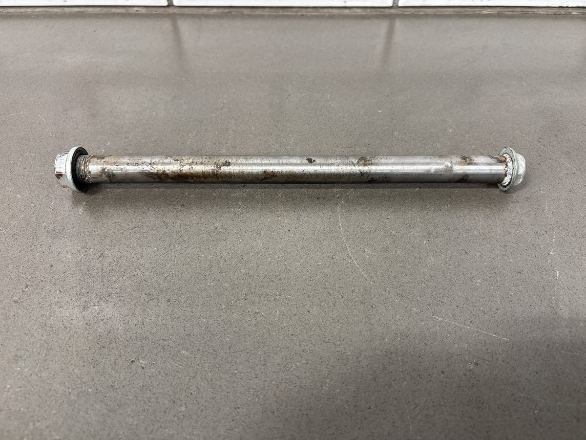 1990-1993 Kawasaki ZX-11 ZX1100C Swingarm Pivot Shaft With Nut OEM 33032-1157