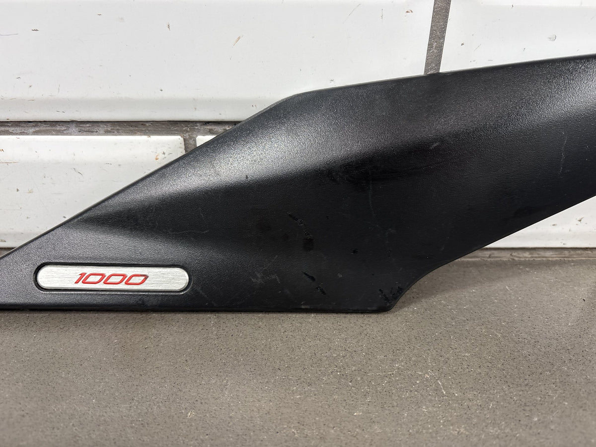 2009 Aprilia RSV 1000 R RSV1000R Right Tank Side Fairing Cover Black OEM