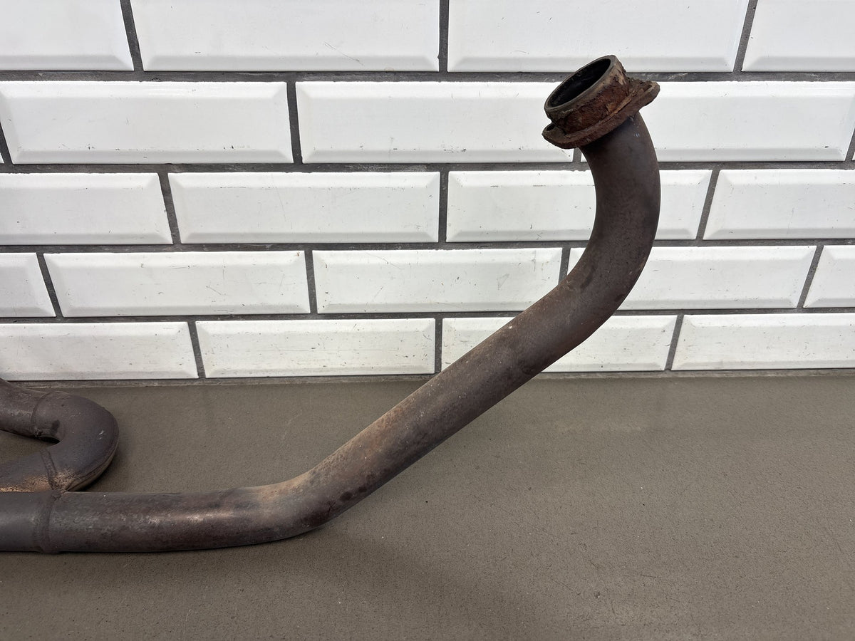 2000 Honda Super Hawk 1000 VTR1000F Exhaust GPR Slip On Mufflers Headers Rusty