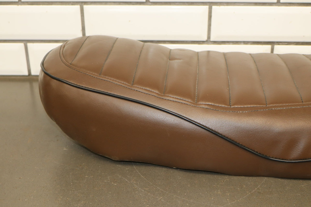 1968-1973 Honda CL350 "Custom" Seat Assembly Brown Cafe Racer