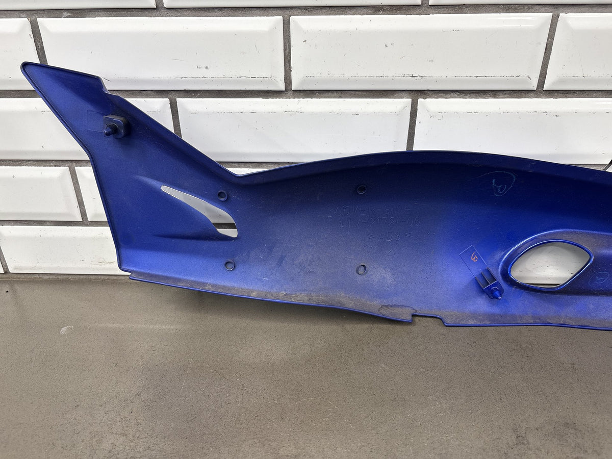 1999-2007 Yamaha YZF600R Tail Fairing Set Left Right Center Cowl Blue OEM