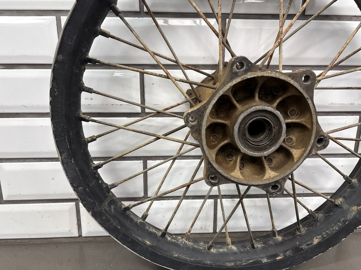 2000-2007 Suzuki DRZ400E DRZ400 Rear Wheel 18 x 2.15 Rim Hub Spokes OEM