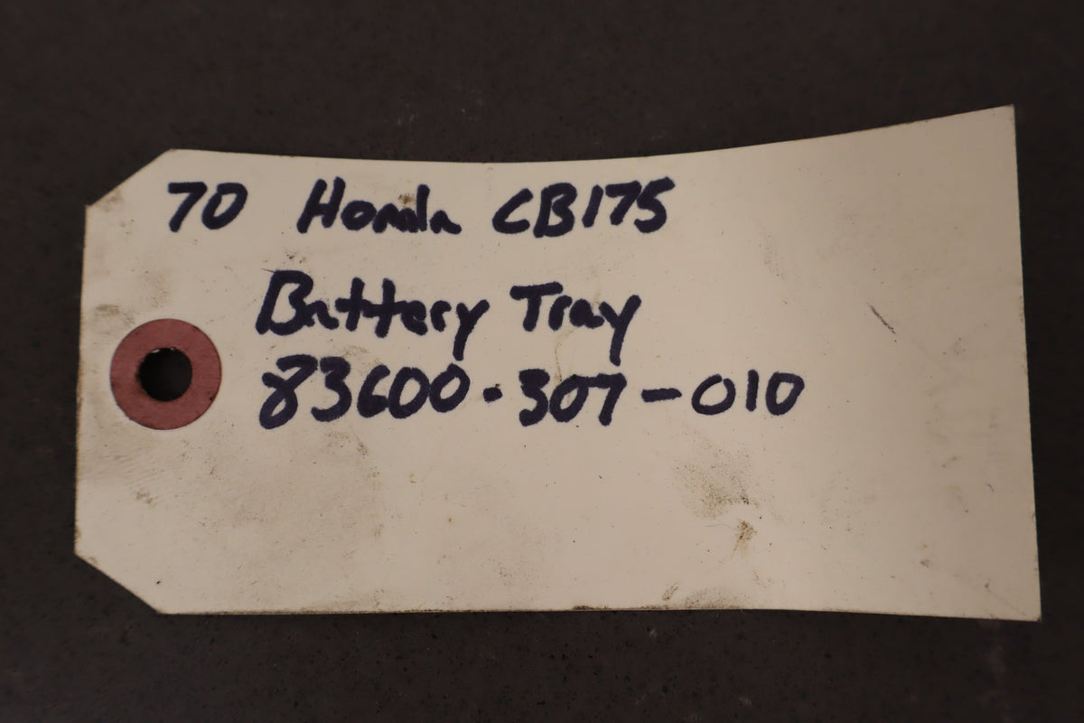 1970 Honda CB175 CL175 OEM Battery Tray Box Holder 83600-307-010