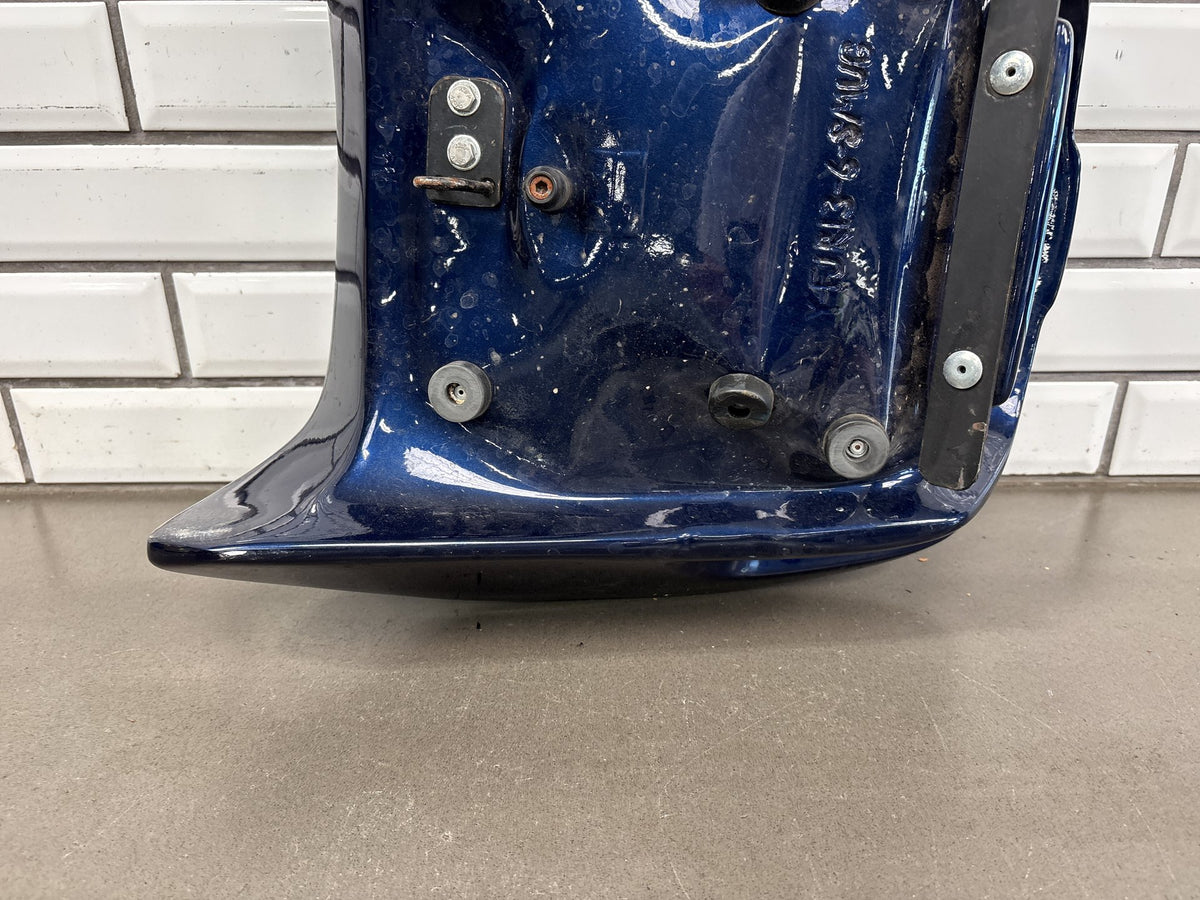 2006-2024 Yamaha FJR1300 Corbin Smuggler Trunk Blue Backrest No Key