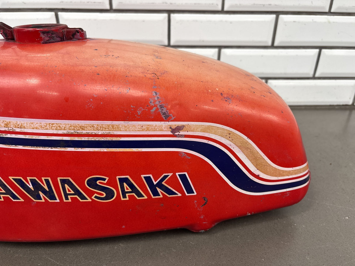 1972 Kawasaki 350 S2 Fuel Tank 51001-071-68 OEM Vintage