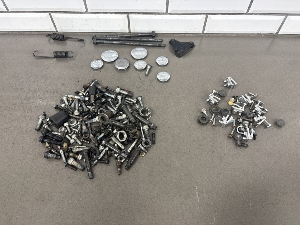 1990-1993 Kawasaki Ninja ZX-11 ZX1100C Hardware Lot Nuts Bolts Clips OEM