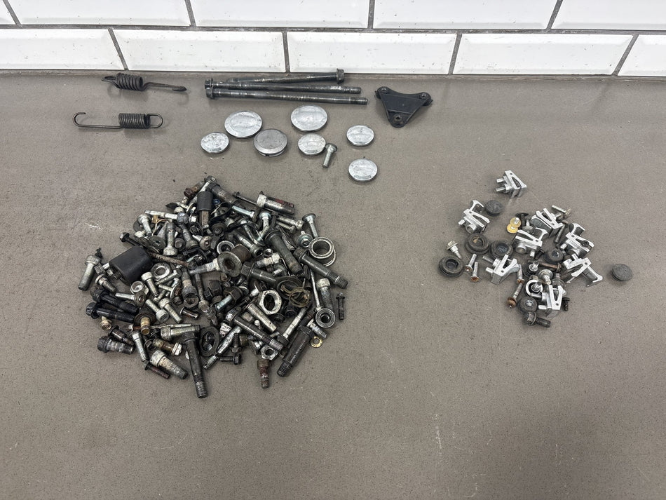 1990-1993 Kawasaki Ninja ZX-11 ZX1100C Hardware Lot Nuts Bolts Clips OEM