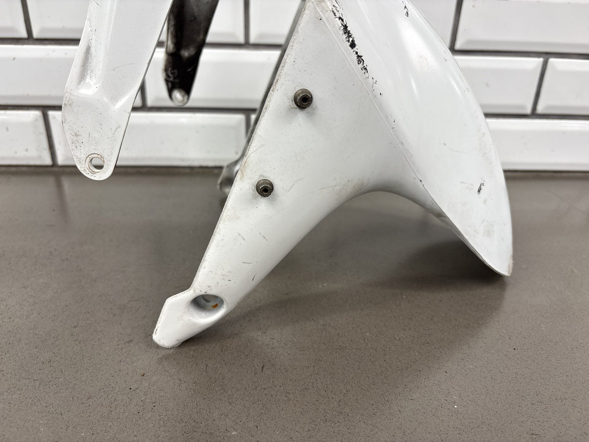 2004-2010 Aprilia RSV1000R Front Fender Mudguard White OEM