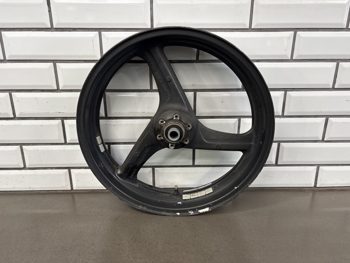 1998-2000 Honda Super Hawk VTR1000F Front Wheel Rim 17x3.50 OEM 44650-MBB-000
