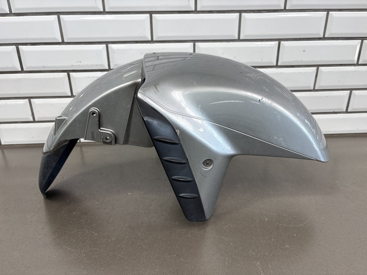 2010-2014 Kawasaki Concours 14 ZG1400 Front Fender Silver 35004-0155-17M