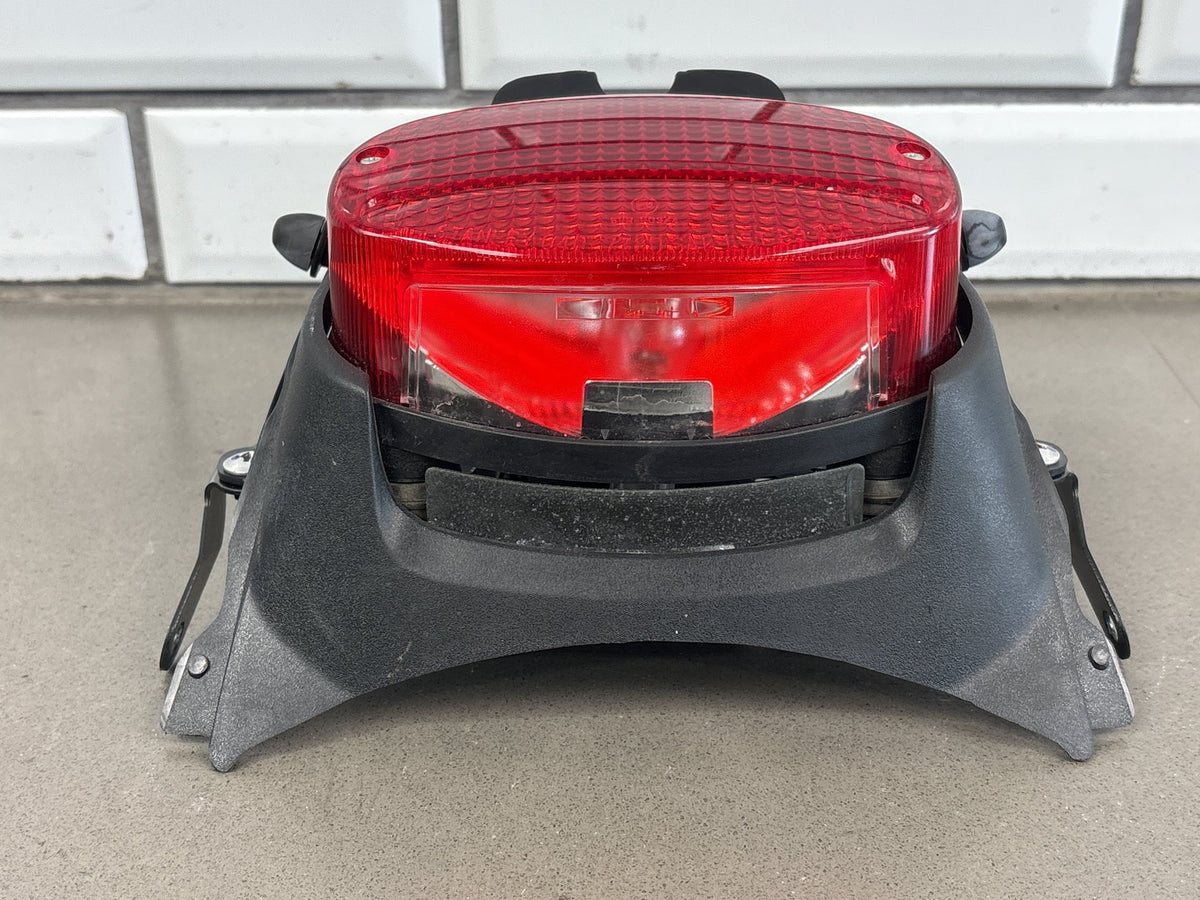 1999-2007 Yamaha YZF600R Tail Light Brake Light w/ Bracket Trim Red Lens OEM