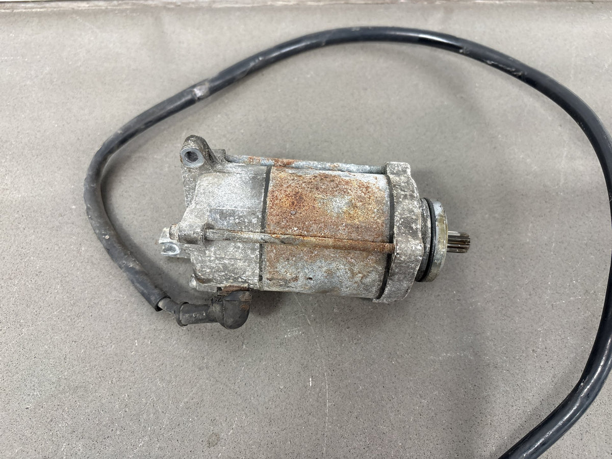2002 Honda Interceptor 800 VFR800 Starter Motor With Starter Cable OEM