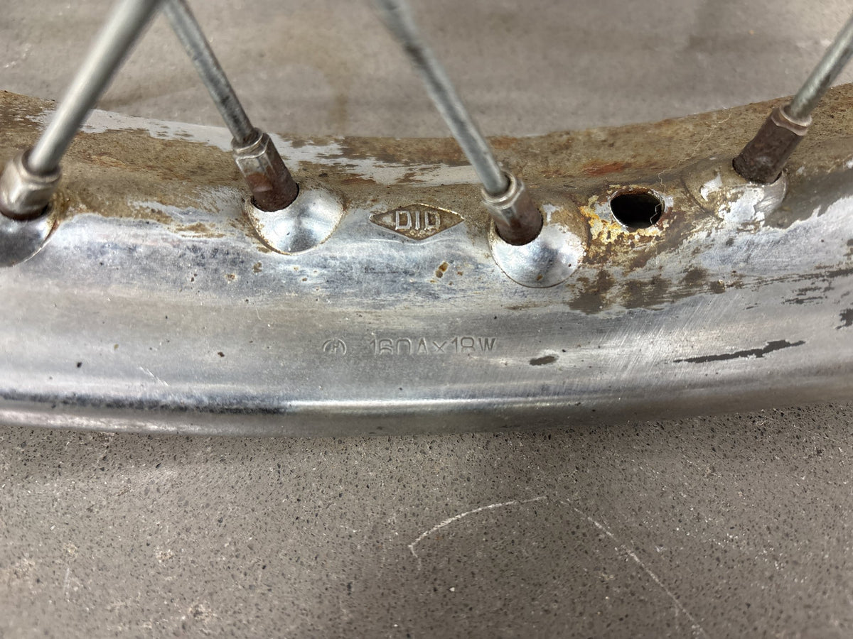1969-1973 Honda CB175 Front Wheel/Rim PN: 44701-235-003