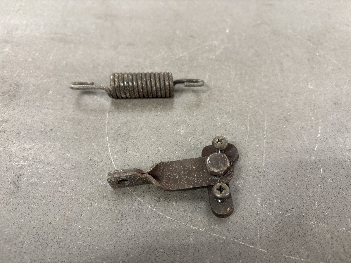 1983 Kawasaki GPZ750 ZX750A Kickstand with Spring and Shift Lever Linkage OEM