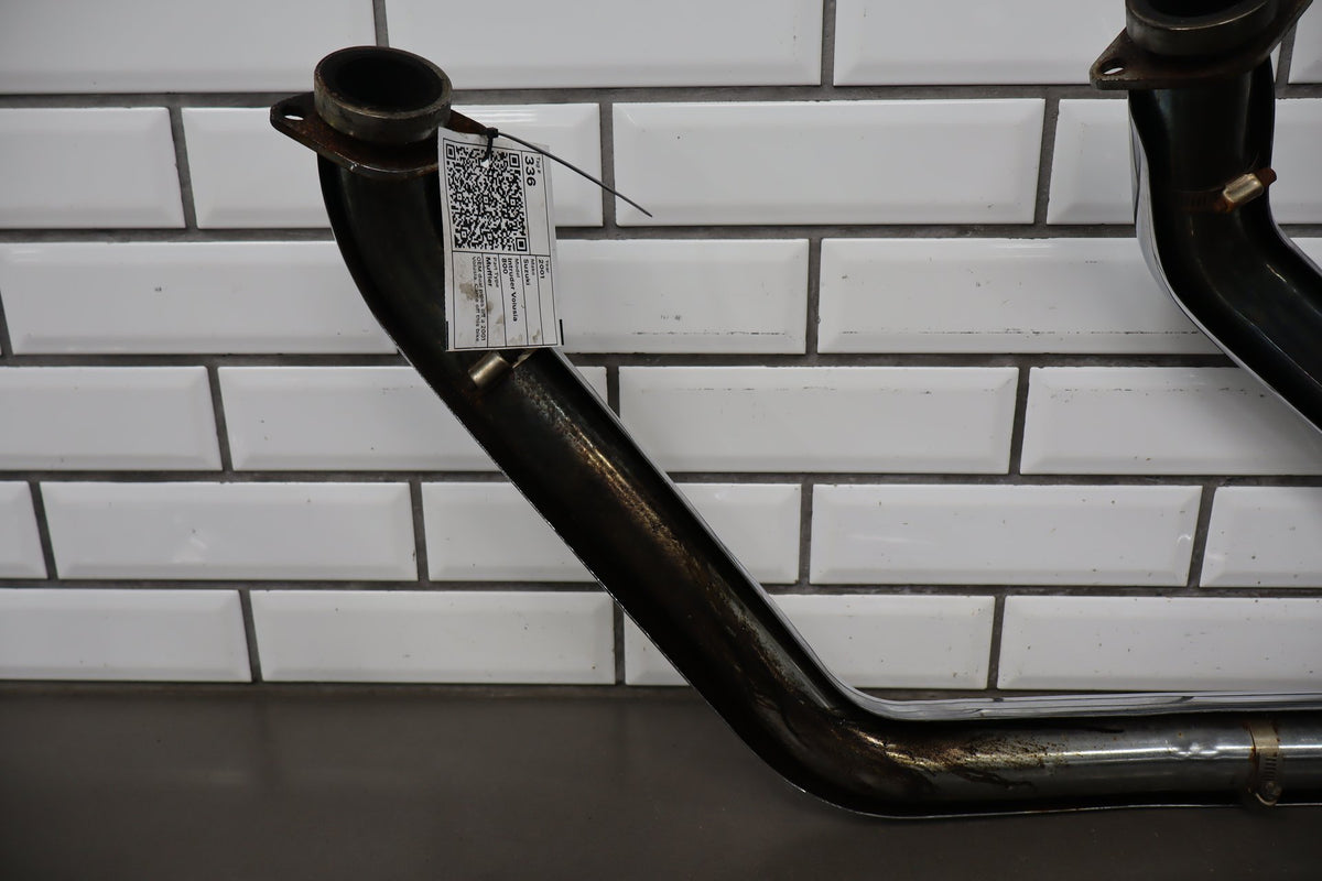 COBRA Streetrod Straight Cut Exhaust System for Suzuki VL 800 Intruder 01-09