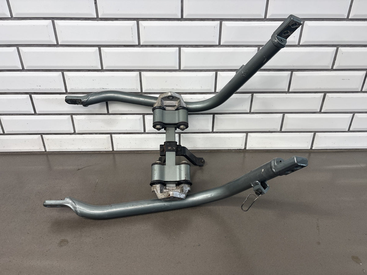 1990-1993 Kawasaki ZX-11 ZX1100C Lower Frame Cradle Pipe Gray OEM 31064-1114