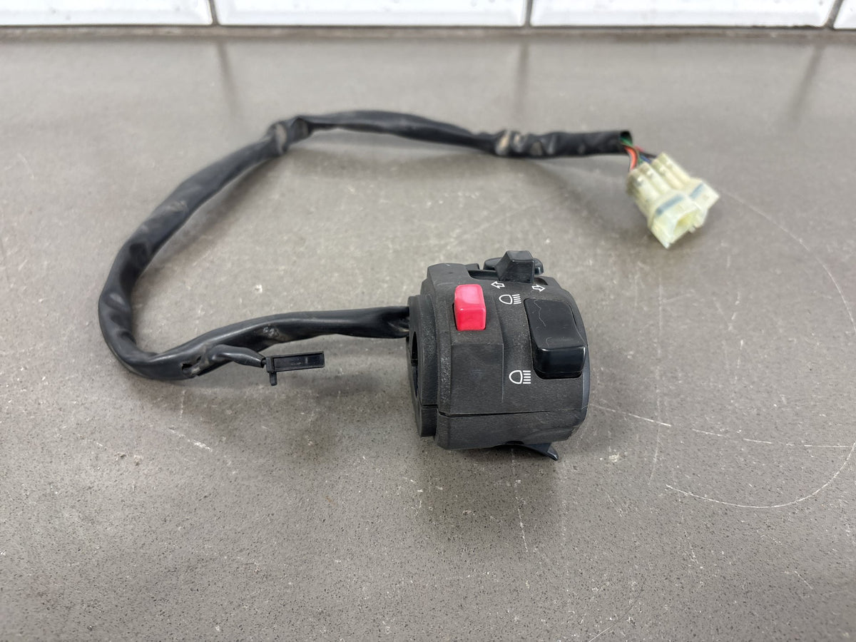 20-22 Kawasaki Ninja 650 EX650 Left Handlebar Switch Housing (Black) 46091-0489